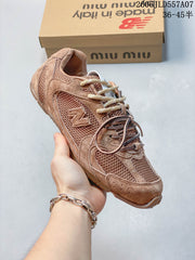Miu Miu x New Balance 530 SL Sneakers in Brown