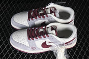 Nike SB Dunk Low Gray White Burgundy Sneakers DN3168-01