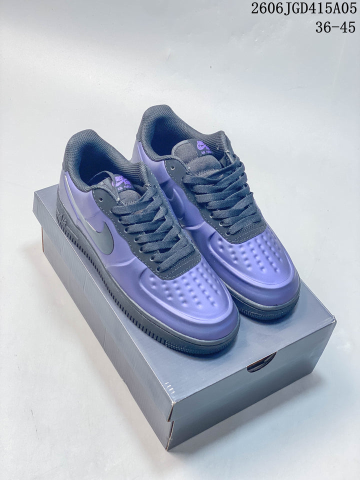 Nike Air Force 1 '07 Low Sneakers in Red and Purple