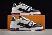 Louis Vuitton LV Trainer Sneaker White Purple