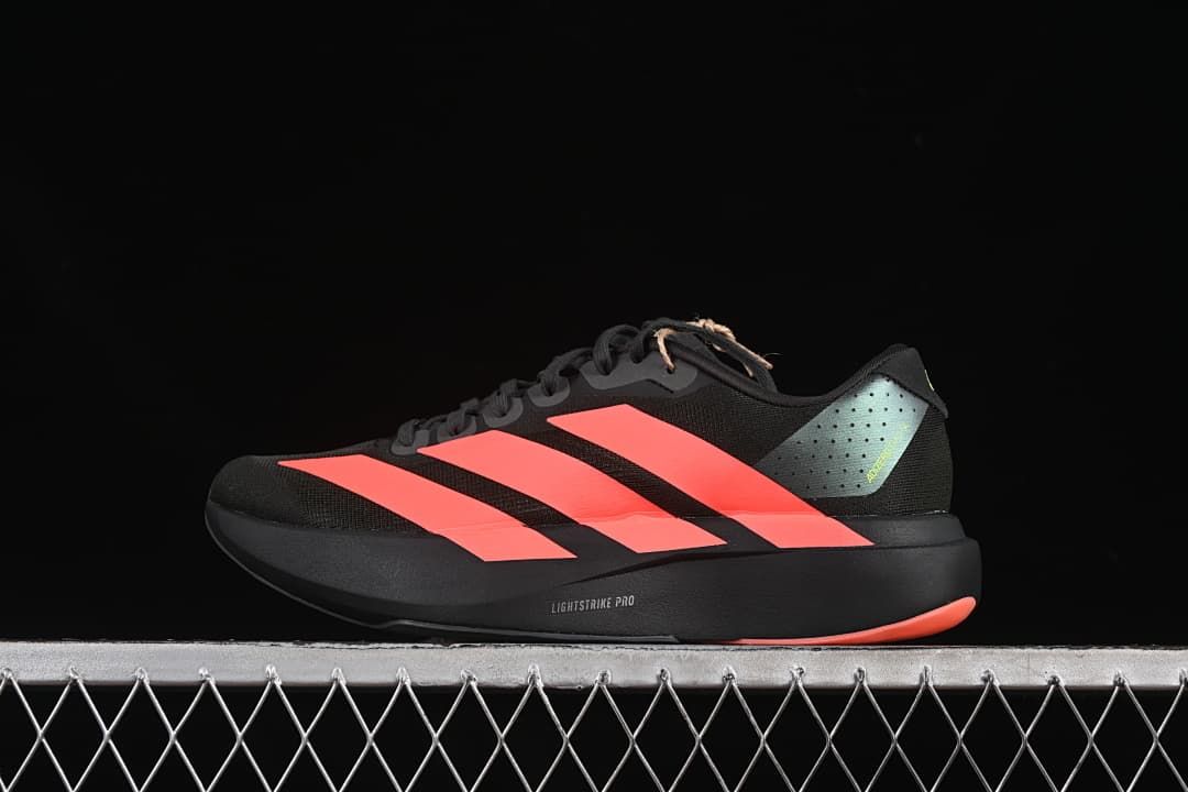 Adidas Adizero Evo SL Running Shoes JP3414 Black Red