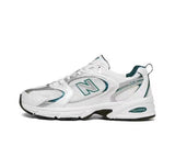 New Balance MR530AB White and Green Sneakers