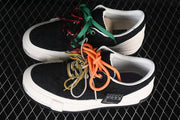 VESSEL x Snowflake Black Platform Low-Top Sneakers