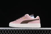 Puma Suede XL Pink Brown Sneakers 395205-11
