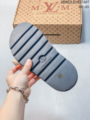 Louis Vuitton Murakami Monogram Slide Sandals, Pink