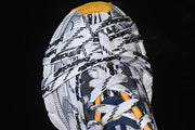Balenciaga 3XL Extreme Laces Sneakers White Navy Orange