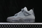 Air Jordan 4 Retro SE Paris Olympics Smoke Grey Sneakers