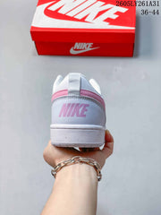 NikeCourt Borough Low Essential+ GS Sneakers White Pink