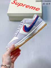 Nike SB Dunk Low DM6868-031 White Grey Blue Red