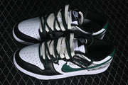 Nike SB Dunk Low White Green Strap Sneakers DD1391-100