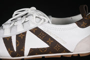 Louis Vuitton Sneakerina Ballet-Inspired Lace-Up Flat Sneakers