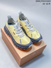 Norda Trail Running Shoes in Yellow and Charcoal