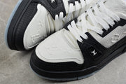 Louis Vuitton Trainer Sneaker Black White