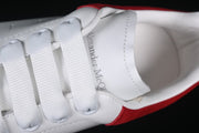 Alexander McQueen Oversized Sneakers, White and Red Heel