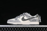 Nike SB Dunk Low The North Face Grey Strap Sneakers