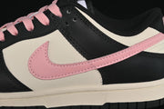 Nike Dunk Low Black White Pink Sneakers DD1391-100