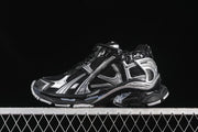 Balenciaga Runner Sneakers Black Silver W3RMU1100