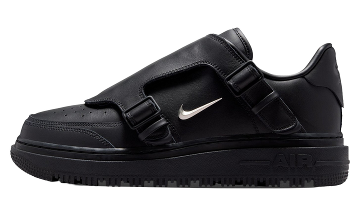 Air Force 1 Low Luxe "Black Metallic Silver" JA3822 010