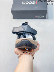 ECCO Outdoor Closed-Toe Sandals in Charcoal