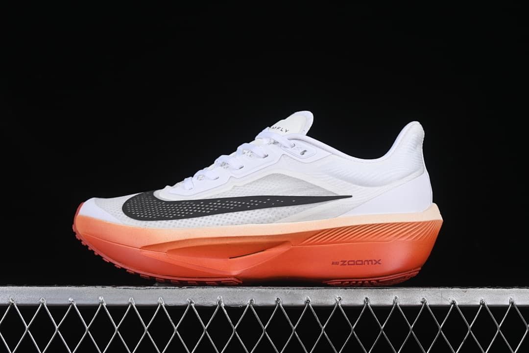 Nike Zoom Fly 6 Running Shoes White Orange HJ7038-100
