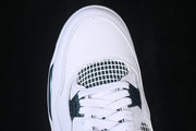 Air Jordan 4 Retro Oxidized Green White Sneakers AQ8138-103