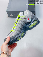 Nike Air Max 95 OG Grey and Volt Sneakers