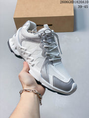 ECCO 802884 Explorer Men's Outdoor Sneakers, White/Silver