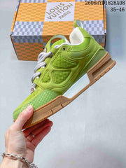 Louis Vuitton Trainer Sneaker in Lime Green