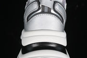GCDS G24X4338 Silver Chunky Sneakers