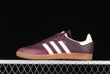adidas Samba OG ID0477 Burgundy and Cream Sneakers