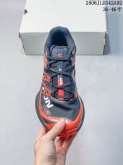 Salomon JLD342A02 Trail Running Shoes, Navy and Orange