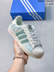adidas Originals Superstar Steamed Milk/Lace Low-Top Sneakers