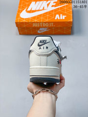 Nike Air Force 1 '07 LV8 Low Sneakers in White and Black