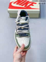 Jordan Air Jordan 1 Low OG SP Travis Scott Fragment White Green DM6868-102