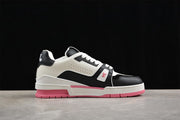 Louis Vuitton LV Trainer Sneaker White Pink