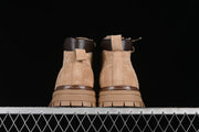 Timberland TB10069-1 Beige Faux-Fur-Lined Ankle Boots