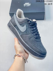 Nike Air Force 1 '07 Leather Sneakers Black 2606JLD1122A02