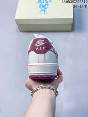 Nike Air Force 1 Wild Berry Leopard Shadow Sneakers