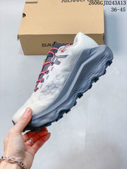 Salomon Ultra Glide 4 Trail Running Shoes, White and Gray