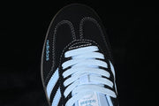 adidas Gazelle Indoor Sneakers Black White Tiffany Blue DD6615