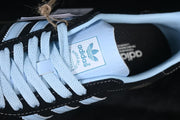 adidas Gazelle Indoor Sneakers Black White Tiffany Blue DD6615