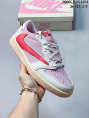 Jordan Air Jordan 1 Low OG Travis Scott Tropical Pink Sneakers