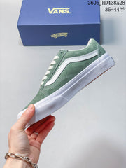 Vans Old Skool Green Suede Sneakers VN000CQDCHZ