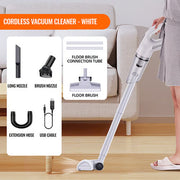 Cordless Handheld Vacuum Cleaner – High-Power, Anti-Mite, Multi-Surface, USB Rechargeable