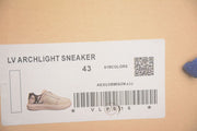 Louis Vuitton Archlight Low-Top Sneakers in Cream and Tan
