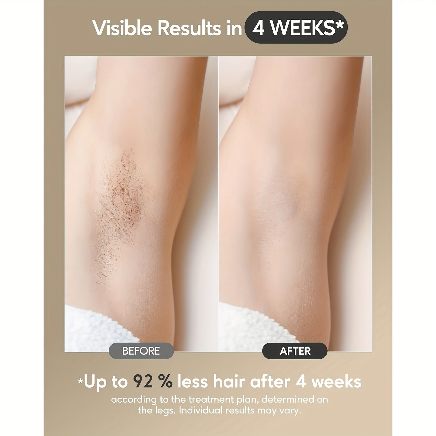 Innza Hair Removal with Ice Cooling Function for Women And Men, IPL Hair Removal Device, 24J High Energy Hair Removal Handset for Body Face Bikini Line Legs Armpit At-Home Use