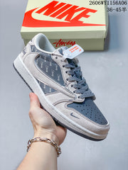 Nike Air Jordan 1 Low OG SP Travis Scott Fragment Blue Sneakers
