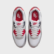 Nike Air Max 90 - White / Cool Grey / University Red