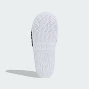 Men's Adidas Adilette Shower Slides - White/Black