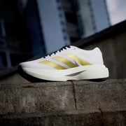 Men's Adidas Adizero Evo SL Woven - Cloud White/Matte Gold/Core Black